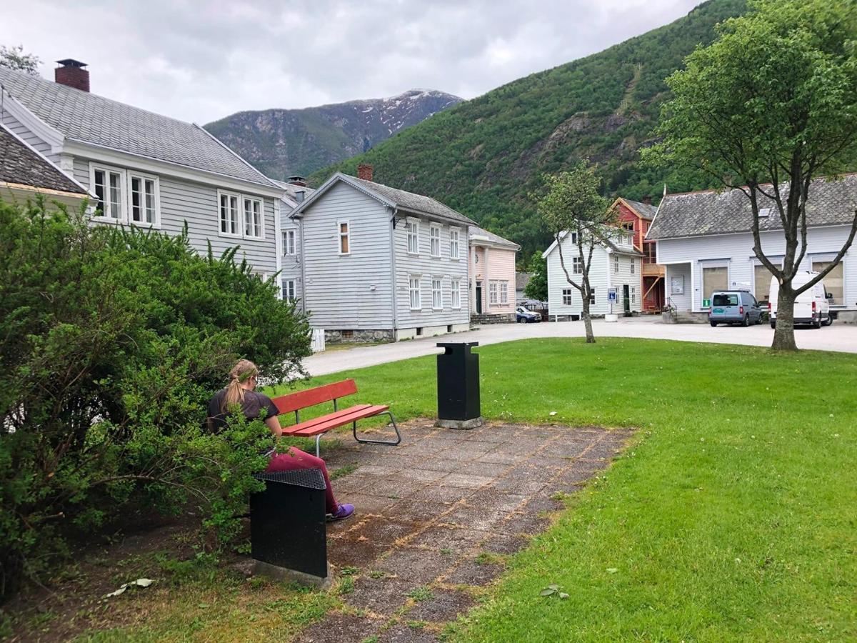 Den Gule Krambua - Gamle Laerdalsoyri - Main Street Old Town公寓 外观 照片